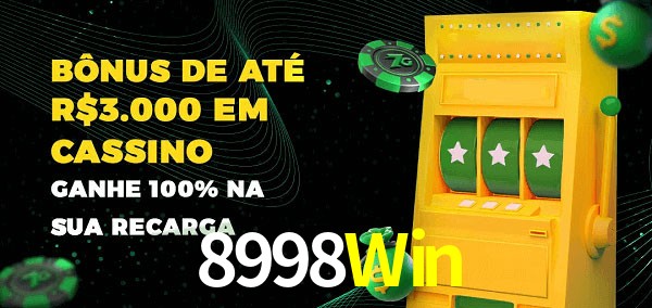 8998Win melhor bônus de depósito
